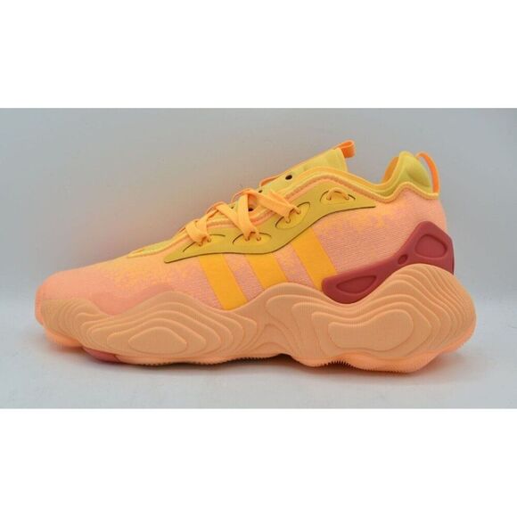 Adidas Mens Size 11 Trae Young 3 Acid Orange Spark Basketball Shoes Sneakers - Picture 5 of 10